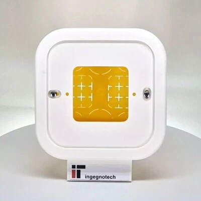 INGEGNOTECH Placca Tado X adattatore da parete su scatola a muro per Termostato