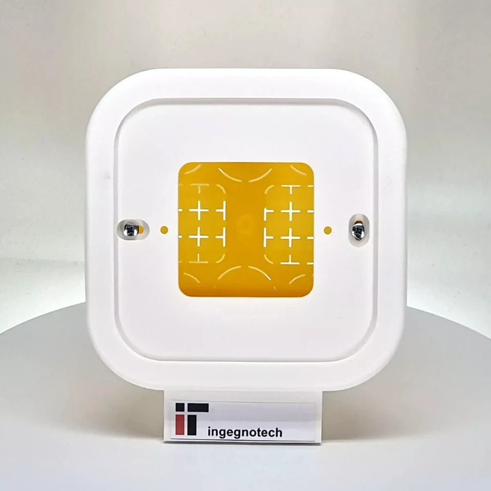 INGEGNOTECH Placca Tado X adattatore da parete su scatola a muro per Termostato