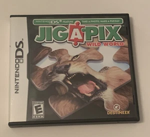Nintendo DS Jigapix: Wild World 2009 Take Pictures & Make Puzzles Rated E - Picture 1 of 7