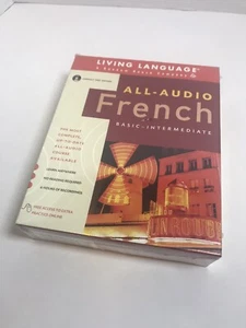Neu VERSIEGELT Living Language All-Audio Französisch: Compact Disc Programm Audio CD - Bild 1 von 4