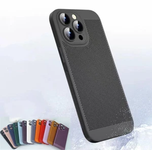 Heat Dissipation Phone Case, Shiny Cooling Breathable Case for iPhone 15/14 Pro - Zdjęcie 1 z 22