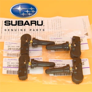 New 4PCS TPMS Tire Air Pressure Sensors 28103SA001 28103AJ00A for Subaru WRX - Picture 1 of 17