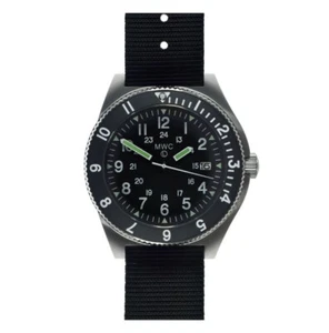 MWC 300m Automatico Acciaio Nero Zaffiro Ceramica Tessuto Orologio Uomo - Foto 1 di 5