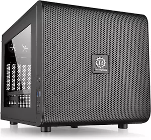 Core V21 SPCC Micro ATX, Mini ITX Cube Gaming Computer Case Chassis, Small Form - Picture 1 of 12
