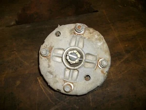 1986 kawasaki klf 300 bayou front left wheel drum hub spindle knuckle 2x4 atv - Picture 1 of 2