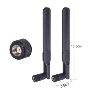 4x Dual Band WiFi Antenna For Wireless Router Mini PCI Express PCIE Network Card - Picture 1 of 6