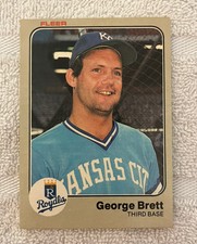 George Brett Hall of Fame (HOF) Baseball Player - Choose Your Card