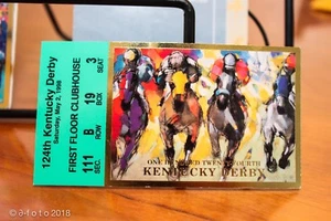 Biglietto ingresso Kentucky Derby 1998 1° piano Clubhouse - Foto 1 di 5
