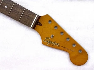 Original Fender Squier Strat Estilo Años 60 CABEZAL PEQUEÑO TINTADO Cuello Ambiente Clásico - Imagen 1 de 22