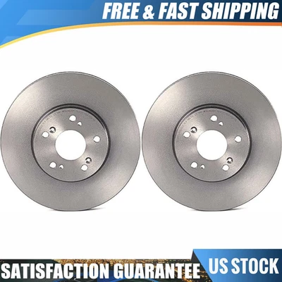 Conjunto de rotores de freio dianteiro Brembo alto desempenho original para 1999-2008 Acura TL - Imagem 1 de 4