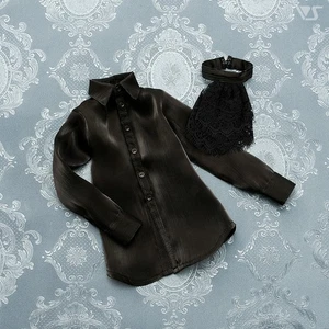 Volks SDGrB SD17 BJD Puppenkleidung - Schwarz Gothic Schnürshirt Set - Bild 1 von 3