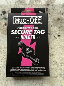Muc-Off Secure Holder for Apple AirTag Black - Picture 1 of 3