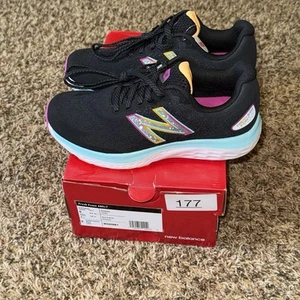 NIB Balance Women's Fresh Foam 680 V7 Black/Mult Running Shoes Size 6 NB W680NK7 - Picture 1 of 9