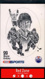 1986-87 Kraft Drawings - #NNO Wayne Gretzky EX+. GOAT! - Picture 1 of 2
