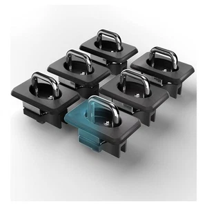 KitsPro Truck Bed Tie Down Anchor 6 Pack Fits 99-13 Silverado Sierra F150 F250 - Picture 1 of 9
