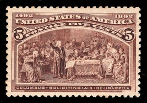 MOMEN: US BRIEFMARKEN #234 POSTFRISCH OG NH SS/VZ PF CERT LOT #95796 - Bild 1 von 3