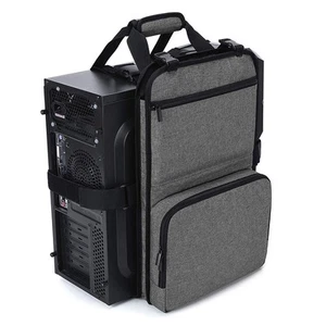 Desktop Computer Case Belt Holder Desktop Carrying Case with Pockets for8244 - Bild 1 von 7
