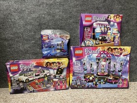 Lego FRIENDS Pop Star Set Show Stage 41105, Pop Star Limo 41107 NEW  RETIRED 
