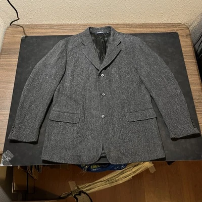 Polo Ralph Lauren Blazer Mens Extra Large Wool Herringbone Tweed Sport Coat XL - Image 1 of 4
