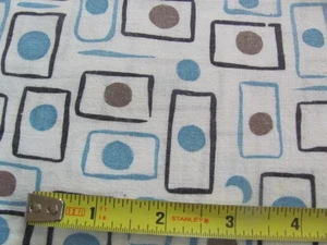 Vintage authentic original full size abstract  quilting weight cotton feed sack - Picture 1 of 3