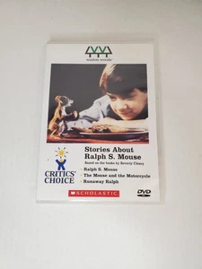 Stories About Ralph S. Mouse DVD Beverly Cleary 2002 Scholastic Weston Woods - Picture 1 of 4