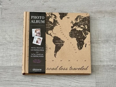 Pinnacle: álbum de fotos (tomar camino menos transitado) - tiene capacidad para 120 (4x6) o 60 (5x7) Foto 1 de 3