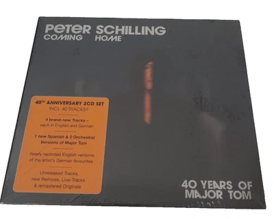 Peter Schilling  Coming Home - 40 Years of Major Tom (2 CD´s) NEU & OVP - Bild 1 von 2