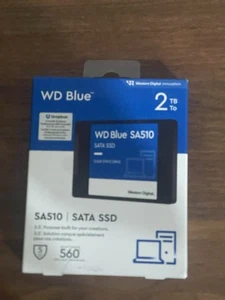 Unità a stato solido interna WD 2TB WD Blue SA510 SATA SSD - SATA III WDS200T3B0A - Foto 1 di 2