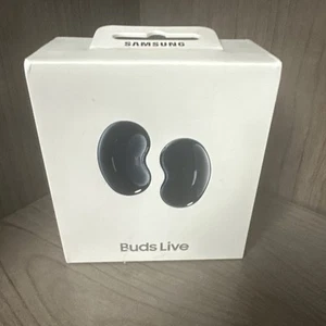 Samsung Galaxy Buds Live Wireless Earbuds Noise Cancelling - Black - Zdjęcie 1 z 3