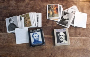 Biblioteca del Congreso Guerra Civil Tarjetas de Conocimiento Ambos Juegos Unión y Confederación - Imagen 1 de 7