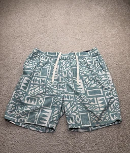 Reyn Spooner Mens Blue Hawaiian Pattern Mesh Lined Swim Trunk Shorts Size XL - Picture 1 of 10