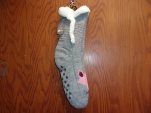 NUEVO PAR DE CALCETINES DE PUNTO GRIS Y ROSA PARA DAMA SECRET TESORURE... TALLA.(4-10) - Imagen 1 de 5