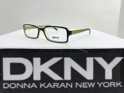 Anteojos DKNY Prescription Ready DY 4596: acabado dorado pulido, negro y amarillo Foto 1 de 4