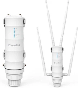 Wavlink AC1200 Leistungsstarker WLAN-Repeater Extender 2,4 + 5 GHz Wasserdicht - Afbeelding 1 van 1