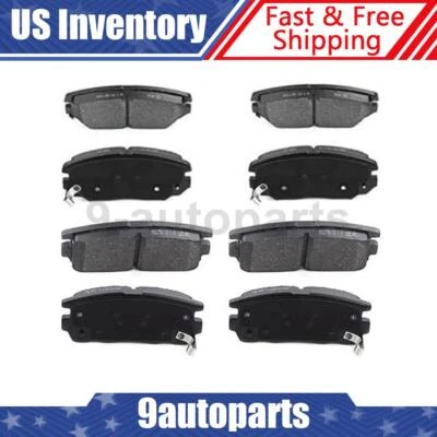 Kit de pastillas de freno delanteras y traseras para Chevrolet Equinox 2010-2014 2015 2016 2017 Foto 1 de 4