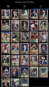 1993 Fleer Baseball Karten 42 Karten. Siehe Beschreibung - Bild 1 von 2