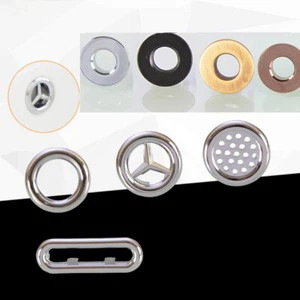 Lavabo de baño Fregadero de cerámica Agujero abierto Cubierta de desbordamiento 8 estilos Agujero de estrella de plástico - Imagen 1 de 19