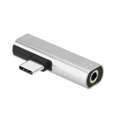 2in1-Headphone-AUX-Audio-Charger-Adapter-Splitter for - Adapter - Image 1 of 4