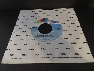 YOU'RE NOT SUPPOSED TO BE HERE by BARBARA MANDRELL-Rare SAMPLE COPY 45 RPM-VINYL - Image 1 of 4