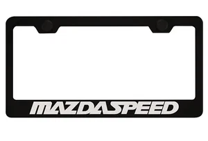 Black License Plate Frame for Mazdaspeed - Picture 1 of 1