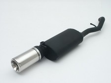 Muffler sports exhaust - Ford escort 1995-2001 - 1 x Ø80 mm + ABE