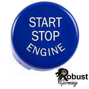 Für Bmw F10 F12 F20 F22 F30 F31 F32 F33 F25 Start Stop Knopf Blau Glanz 9153831 - Bild 1 von 13