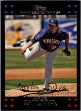 2007 Topps Baseball #91 Carlos Silva