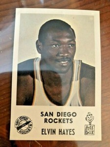 1968-69 Jack in the Box Basketball Elvin Hayes(HOF) Rookie Card Mint