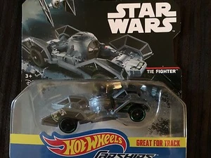 Star Wars Hot Wheels - Tie Fighter Carships! - Foto 1 di 1