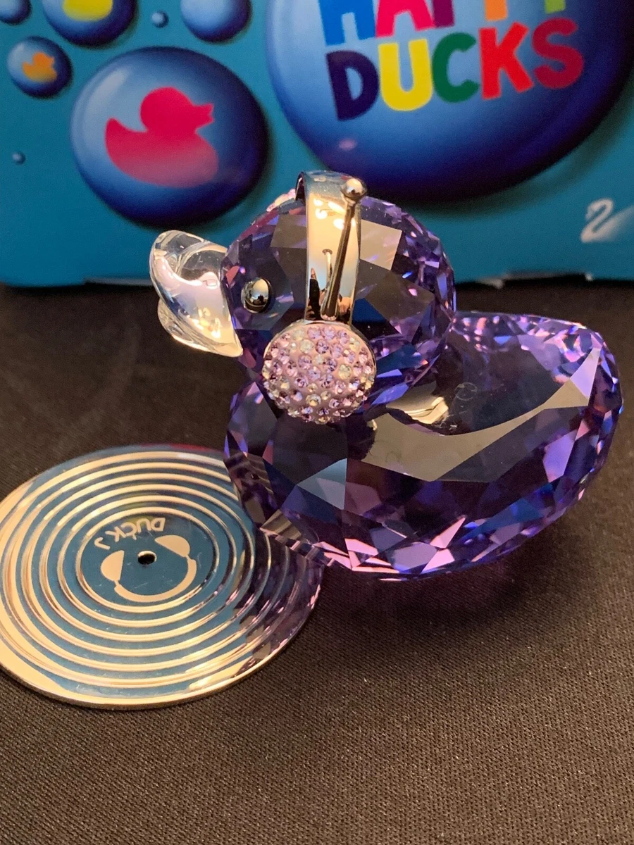 スワロフスキー Happy Duck ハッピーダック DJ パープル スワロフスキー Happy Duck ハッピーダック DJ パープル 【未使用保管