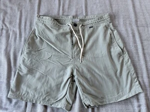 Hurley Nike Dri Fit Shorts Adult Mens Size 31 Beige Surf Skate - Picture 1 of 15