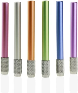ABJ Aluminum Assorted Colors Pencil Lengthener – Pencil Extender - Picture 1 of 9