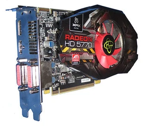 Tarjeta gráfica ATI Radeon XFX HD 5770 577X 1GB PCIe para PC/Mac Pro 1.1/5.1 #40 - Imagen 1 de 1
