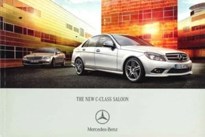 Mercedes-Benz C-Class Saloon 2007-2008 UK Market Sales Brochure English Text - Picture 1 of 3